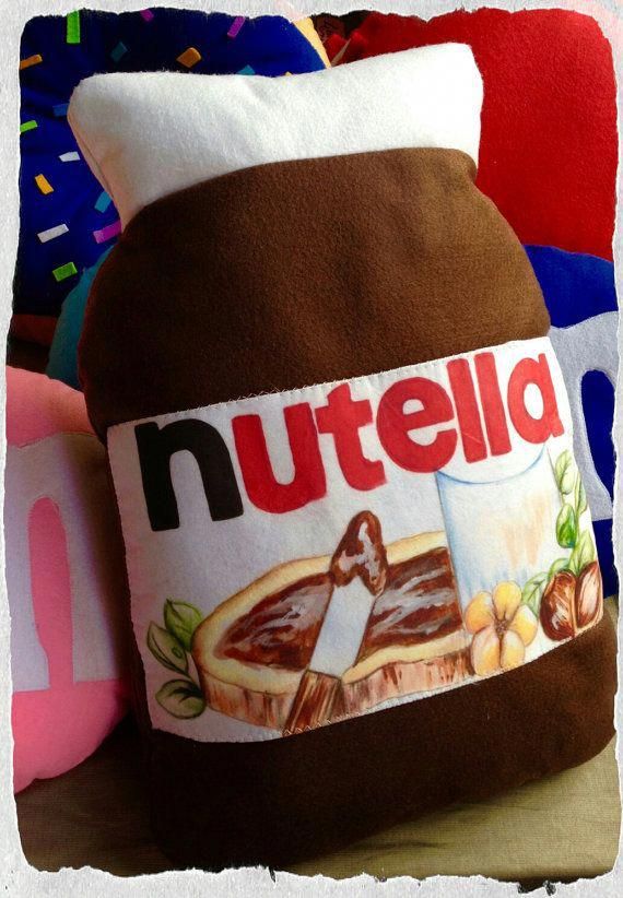 Nutella pillow shaped 45 x 30 cm Nutella pillow shaped 45 x 30 cm