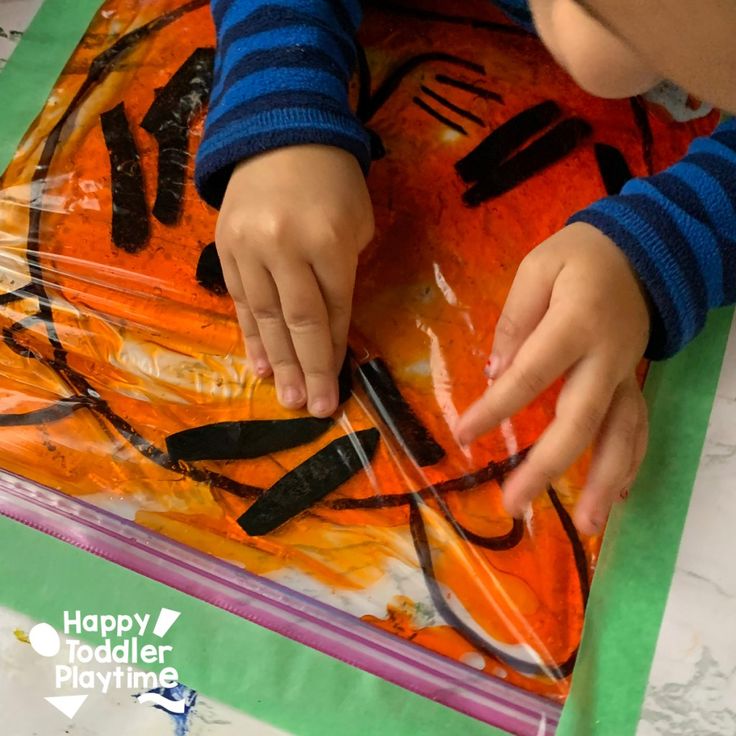 Tiger Sensory Bag For Preschoolers Happy Toddler Playtime Sensory tiger-sensory-bag-for-preschoolers-happy-toddler-playtime-sensory