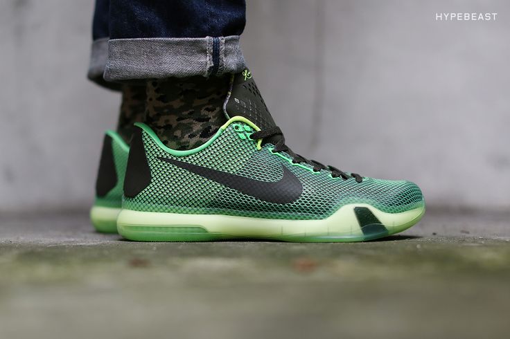 Outlet Nike Kobe 10 Cheap sale Green Vino Poison Green