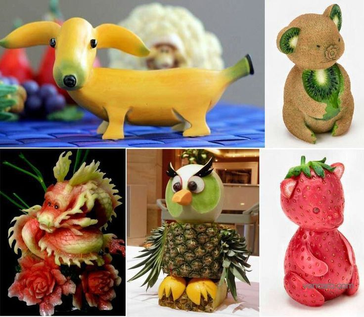 Nature's beauties. Creative food art, Fruit creations, Fruit presentation
