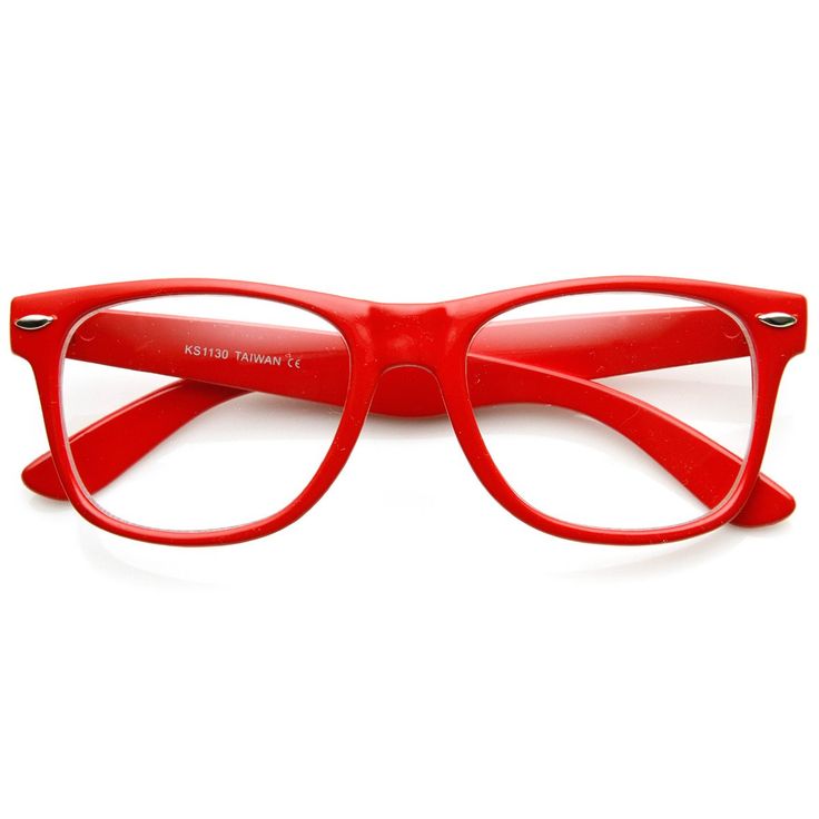 Fake retro glasses
