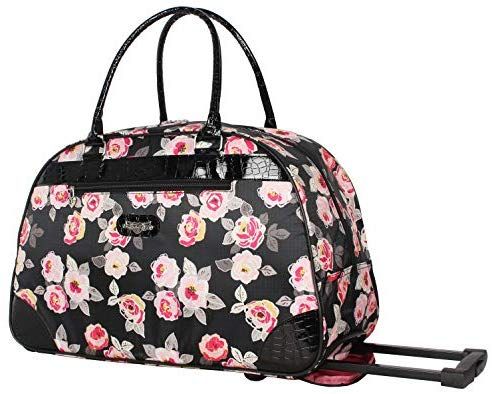 Amazon.com | Kathy Van Zeeland Designer Duffel Bag - Small 22 Inch