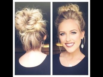 A messy bun is reasonably simple to do. With a bit of practice, everyone can master their style of the messy bun.
