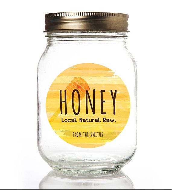 Canning Labels Honey Jar Labels Homemade Jar Labels Custom | Etsy | Honey jar labels, Canning ...