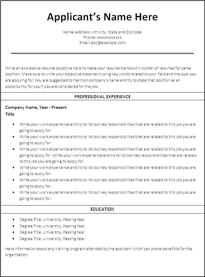 resume titles examples that stand out examples of resume names