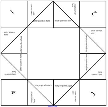 155 best Cootie Catcher \/ Fortune Teller images on Pinterest - cootie catcher template 155 best Cootie Catcher \/ Fortune Teller images on Pinterest - cootie catcher template