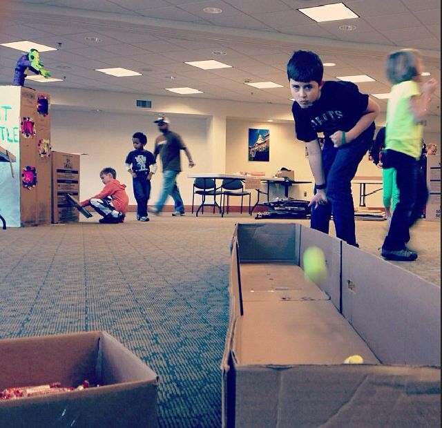 Cardboard Bowling Arcade Game Cardboard Bowling Arcade Game