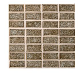 Crackle Glass Tile Mosaic Pinterest Tiles Backsplash And