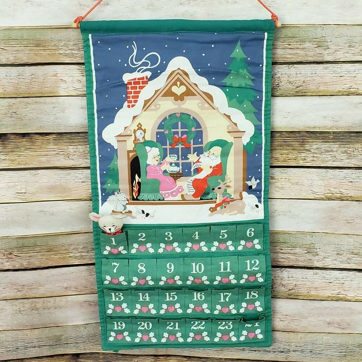 Avon Countdown to Christmas Advent Calendar Mouse Original