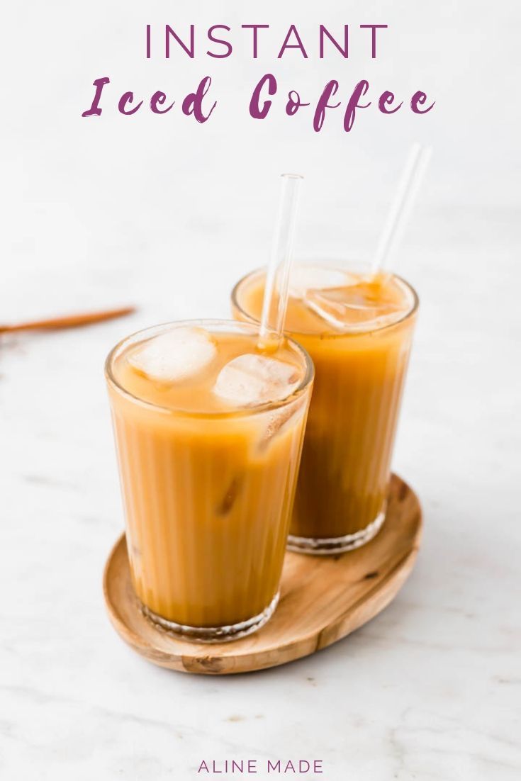 how to make iced coffee with instant coffee nescafe