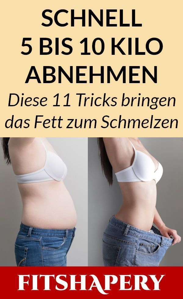 Wie man in zehn Tagen Gewicht verliert