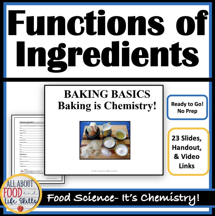 Baking Is Chemistry Food Science Science Lessons Life Skills baking-is-chemistry-food-science-science-lessons-life-skills