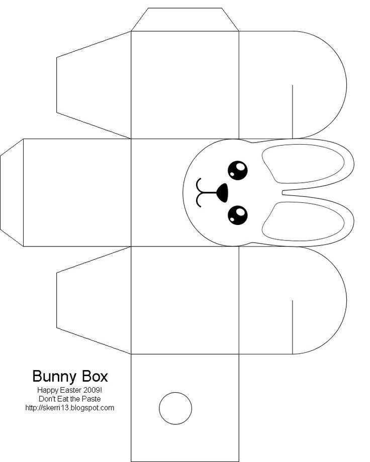 easter free printable boxes and bags | ... official 43 weeks ago easter box easter bunny easter crafts for kids