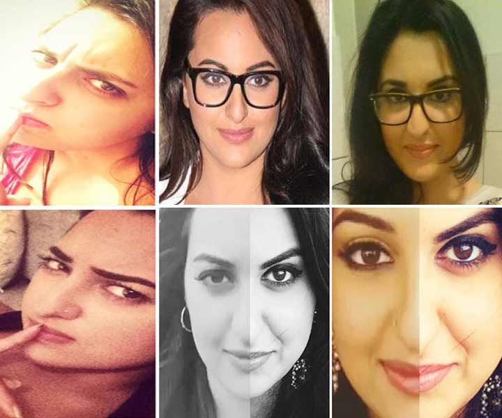 Image result for sonakshi sinha's look alike kanika arora