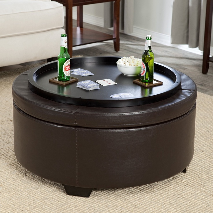 Corbett Coffee Table Storage Ottoman Round Ottomans At Tray Corbett Coffee Table Storage Ottoman, Belham Living Corbett Round Coffee Table Storage Ottoman