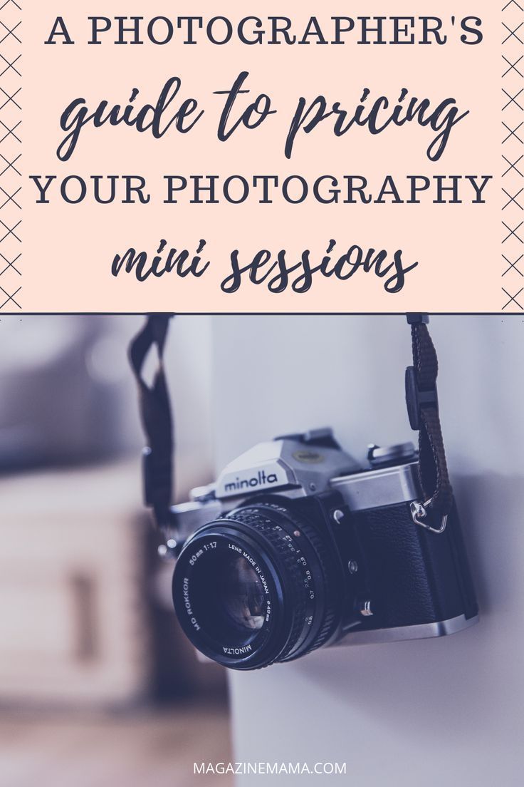 PHOTOGRAPHERS: If you're wondering how to price your photography, mini sessi...