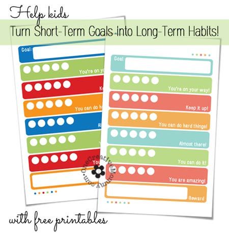 what are some short term goals