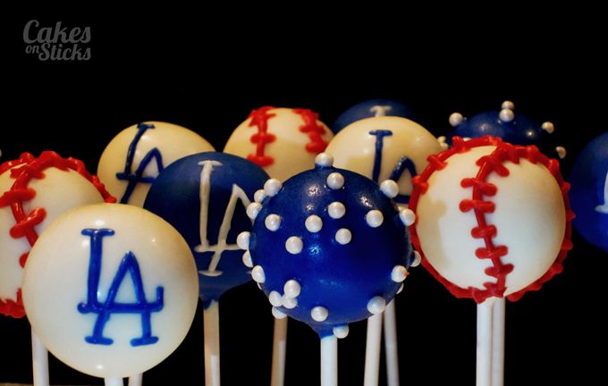 How To Make Dodger Cake Pops How To Make Dodger Cake Pops