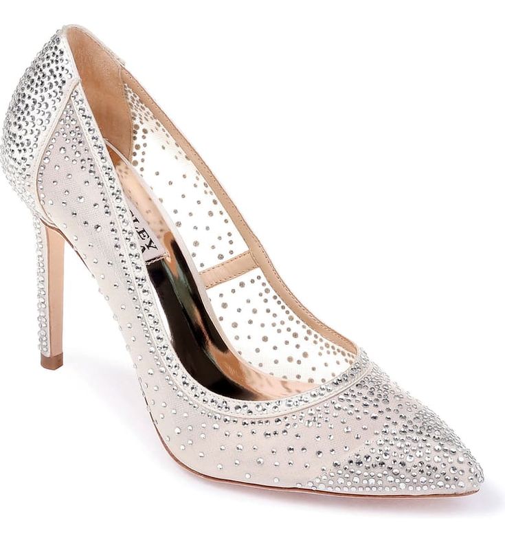 badgley mischka weslee pointed toe pump