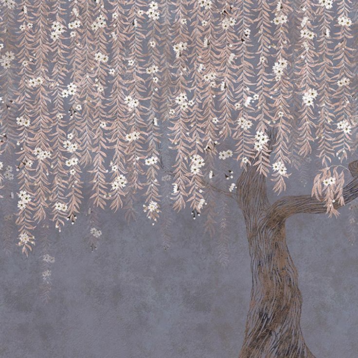 Wall murals and large patterned wallpaper Decor