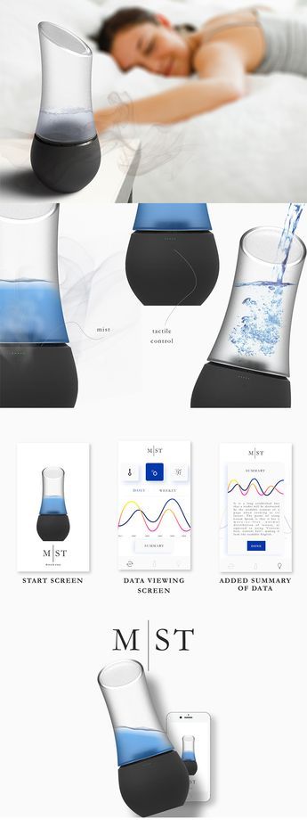 An alternative to the CPAP machine used to treat sleep apnea, MST is a smart sleep-monitoring device which tracks the user while they sleep and pinpoints data that could contribute to restless sleep... READ MORE at Yanko Design !