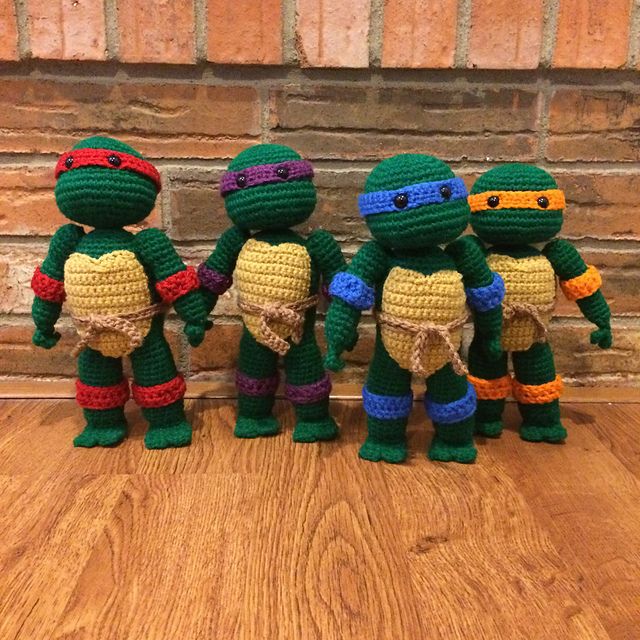 Best 25+ Crochet ninja turtle ideas on Pinterest Turtle ...