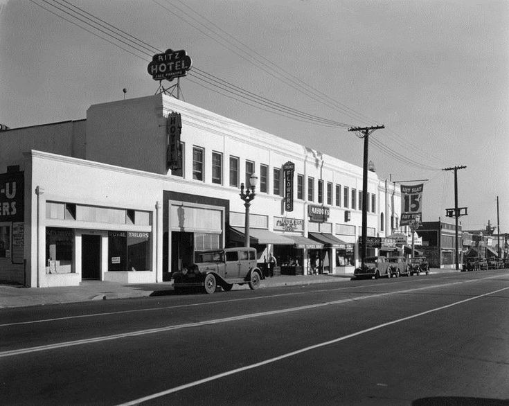 52 Best Wilmington California Images On Pinterest 1939 Photo Of The 700 Block Avalon Boulevard Shows Several Businesses