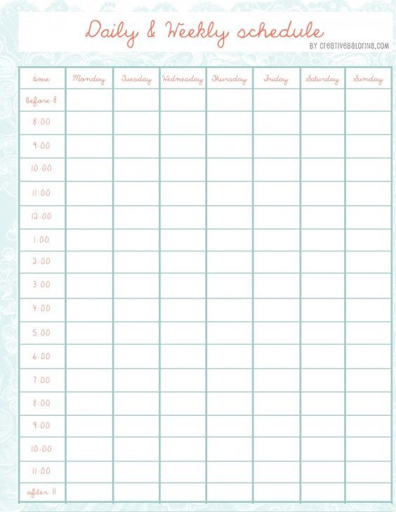 print out school schedule