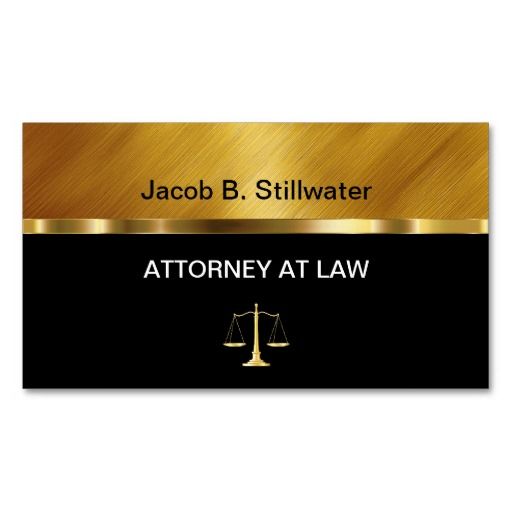 attorneys business card