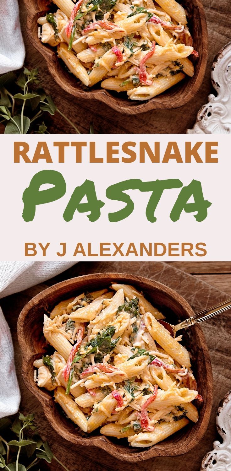 Rattlesnake Pasta by J Alexanders ( J Alexander's Menu Rattlesnake Pasta by J Alexanders ( J Alexander's Menu