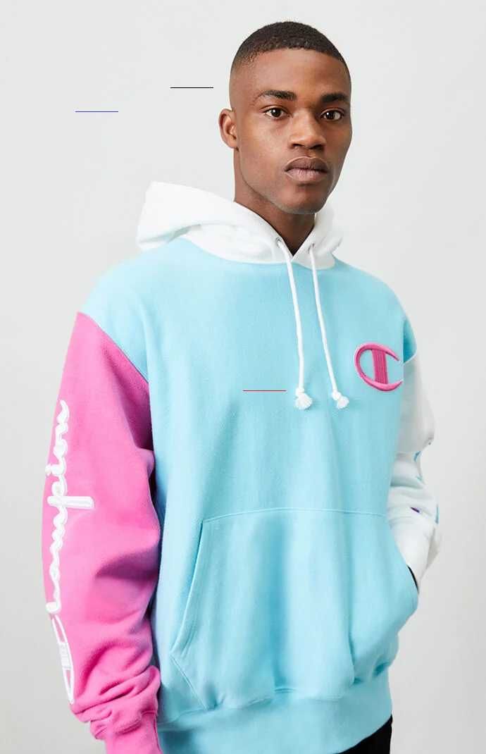 Champion Colorblocked Reverse Weave Hoodie #championhoodie Champion Reverse Weave Hoodie Sweatshirt in 2020
