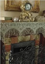 40 best Mantle Scarves images on Pinterest | Christmas mantels Christmas mantles and Fireplace mantle