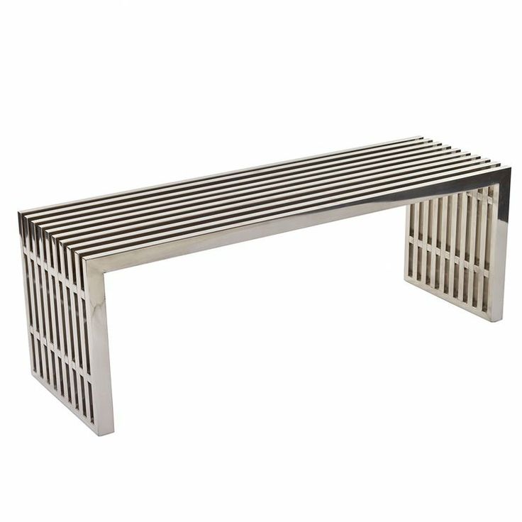 95 Best Stainless Steel Bench Images On Pinterest Concrete Slab Gridiron Stainless Steel Bench