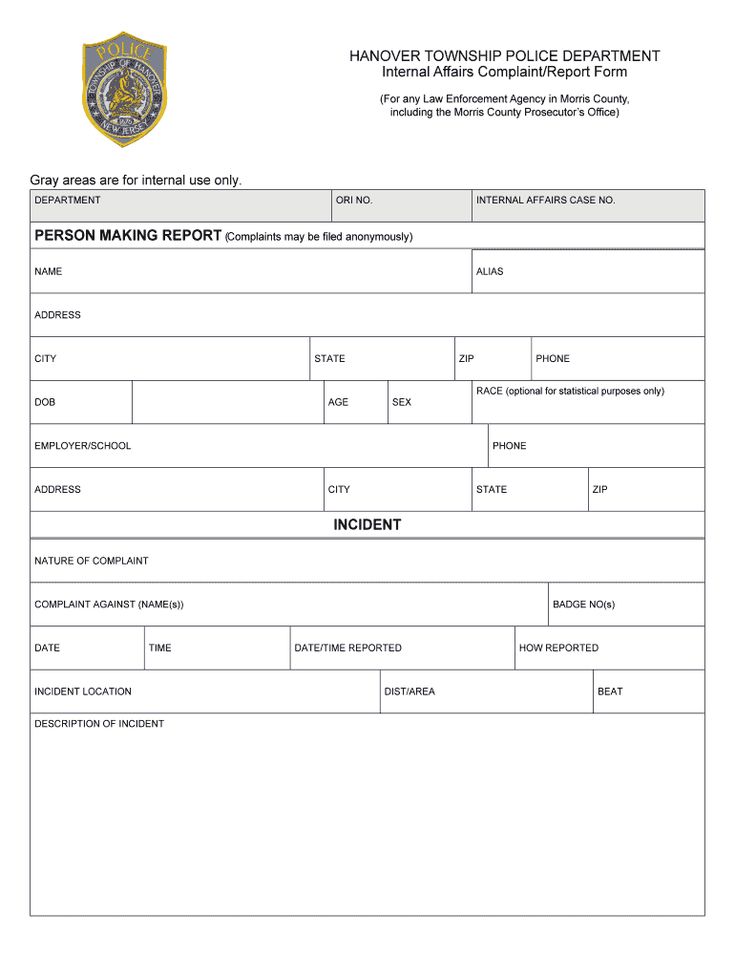 blank police report milaswesternscandinavia throughout fake police