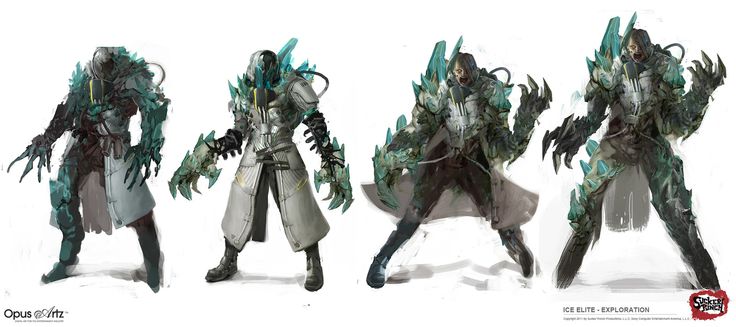 video game character concept art
