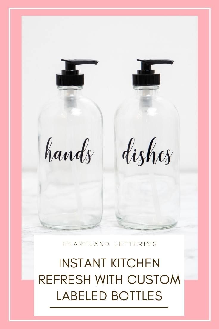 Hands Dishes Lotion Clear Glass Soap Dispenser Set Farmhouse Kitchen Soap Dispenser Hand Soap Dish Soap Bottles Counter Decor Glass Soap Dispenser Kitchen Soap Dispenser