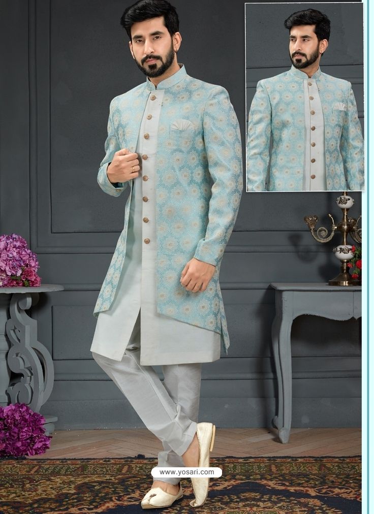 Italian indo western sherwani deals