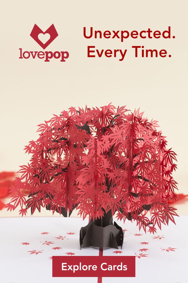 Give a Lovepop pop up greeting card to a friend, family member, or special someone to let them know you are always thinking of them. Lovepops are the perfect gift for people of all ages and any occasion.