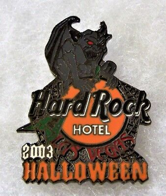 HARD ROCK HOTEL LAS VEGAS HALLOWEEN DEMON MONSTER ON TOP OF LOGO PIN # 19933 #af...