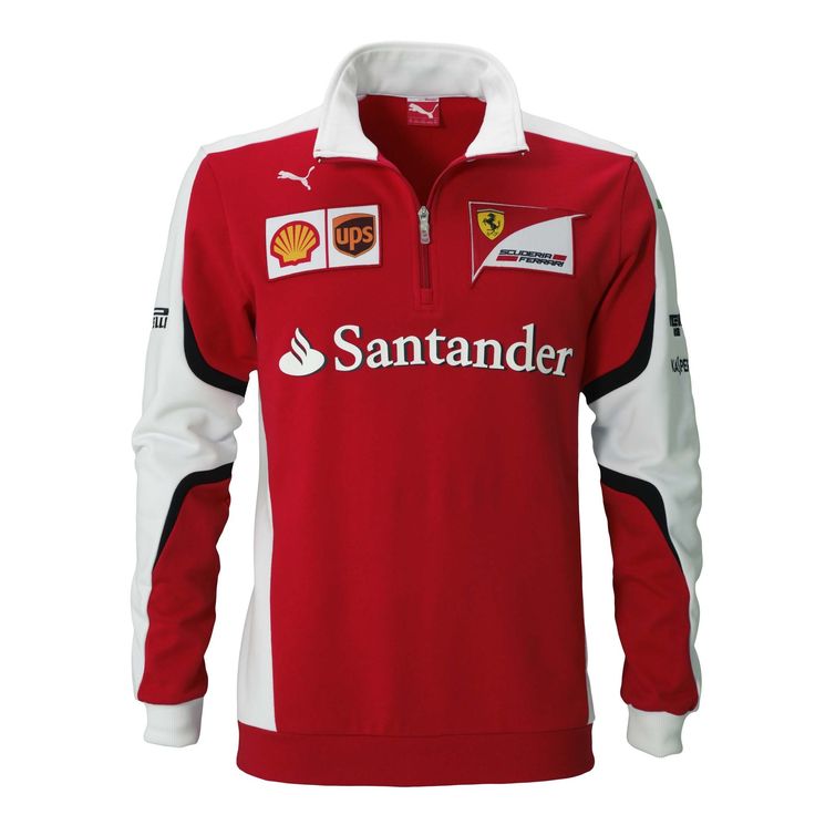 Felpa mezza zip Scuderia Ferrari replica 2015 Scuderia Replica