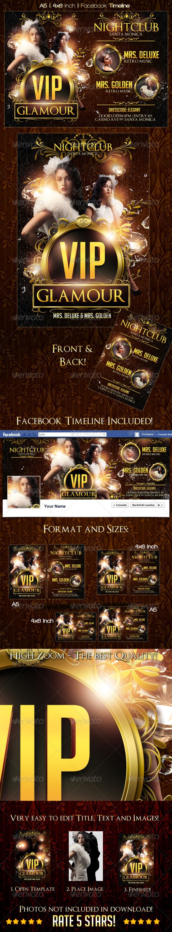 flyer for parties