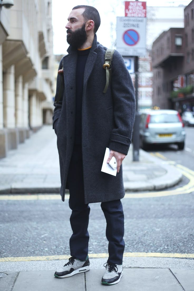 Chester Coat With Tennis Shoes Chester Coat With Tennis Shoes