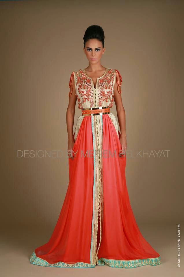 أجمل القفطان المغربية من مريام بلخياط Clothing Kaftan أجمل القفطان المغربية من مريام بلخياط Clothing Kaftan Moroccan Caftan Dress