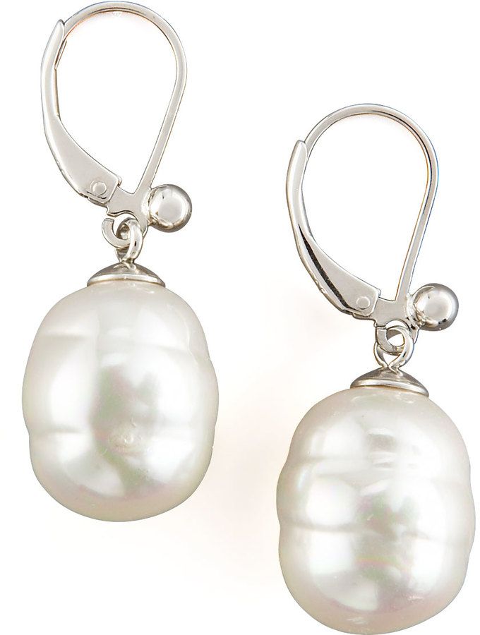 Majorica baroque 2025 pearl earrings