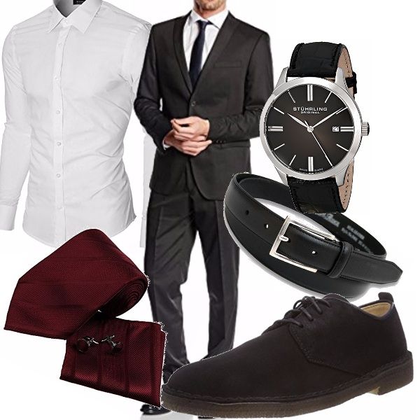 Uomo Wd2e9ih Dcxboer Con Outfit Nera Giacca 6qfd7x6z tsdQhr
