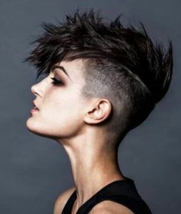 lesbian hair cut Robs nude celebrites