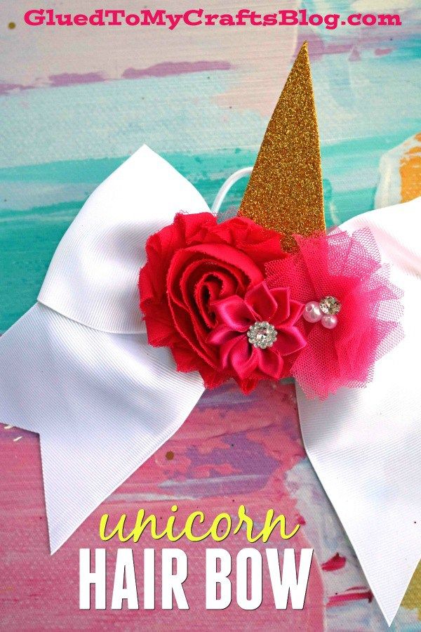 Hairbows Pair of school badge hair bows first day of school primary 1