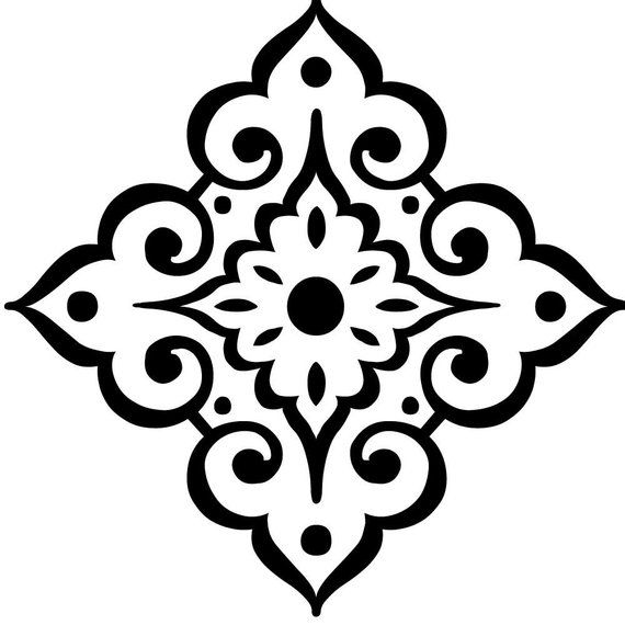 استنسل زخارف