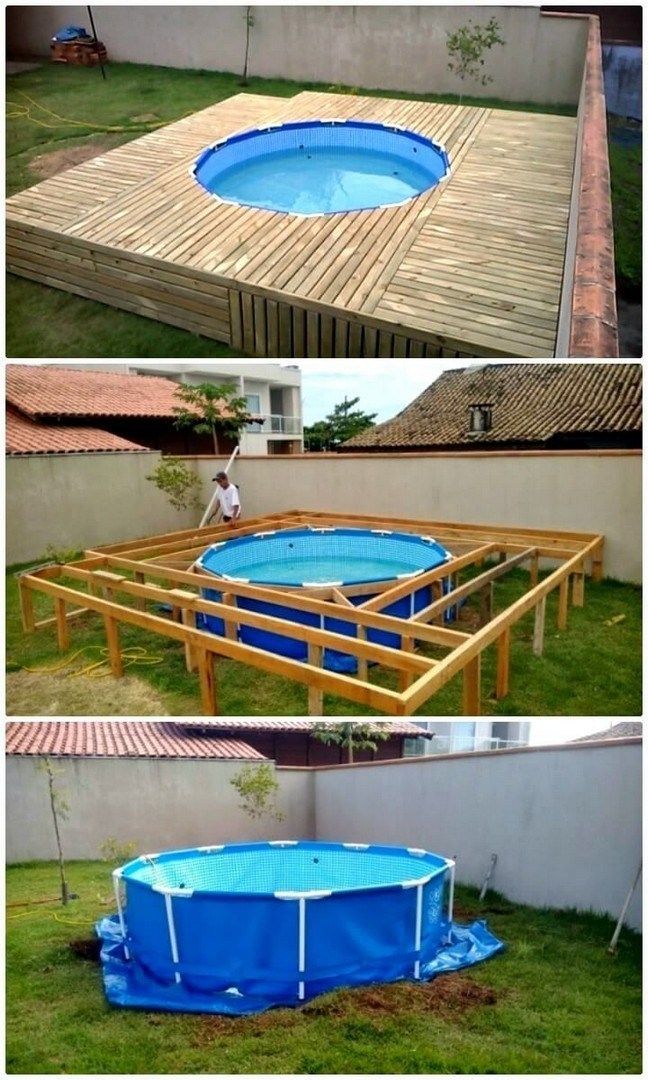 75 Low Budget Diy Swimming Pool Tutorials 8 Recipeess Com Diy Swimming Pool Diy Pool Swimming Pool Designs