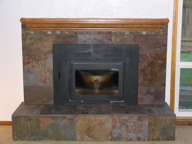 slate fireplace surround pictures Google Search